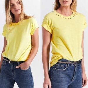 Current/Elliott The Glitter Rock Studded Tee